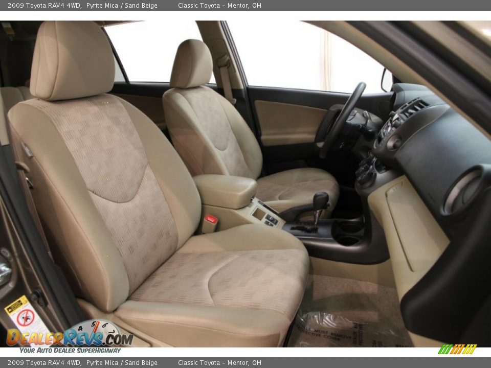 2009 Toyota RAV4 4WD Pyrite Mica / Sand Beige Photo #10