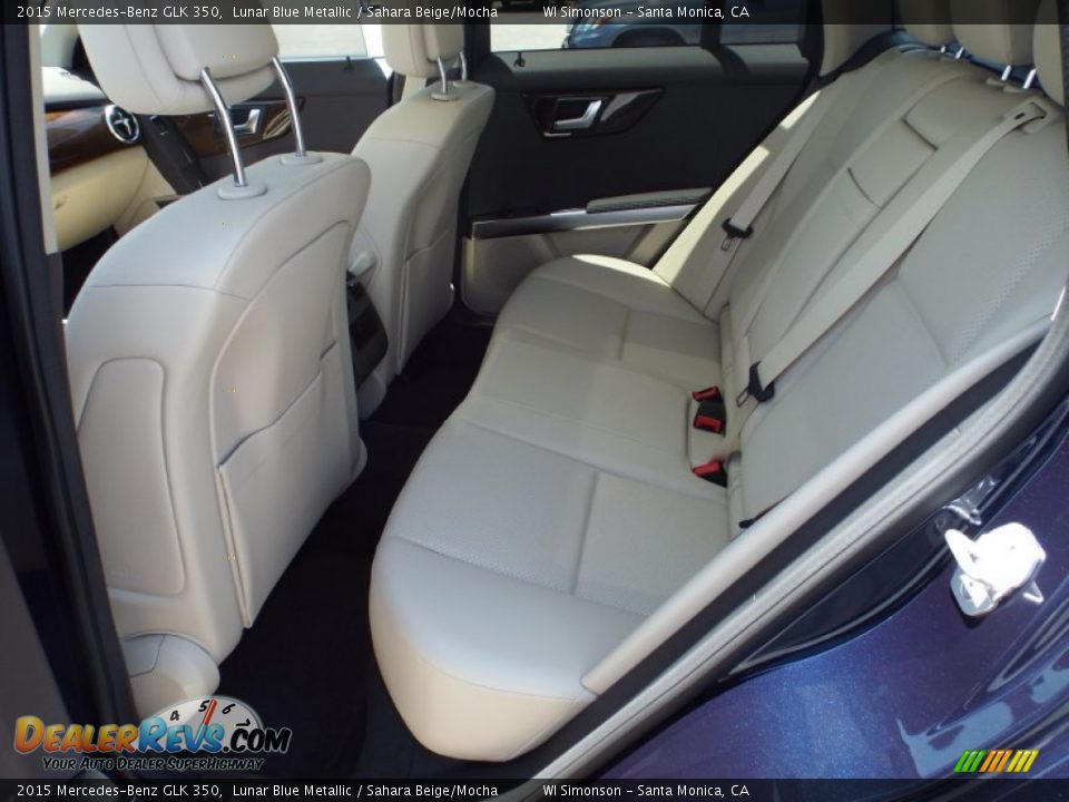 2015 Mercedes-Benz GLK 350 Lunar Blue Metallic / Sahara Beige/Mocha Photo #8