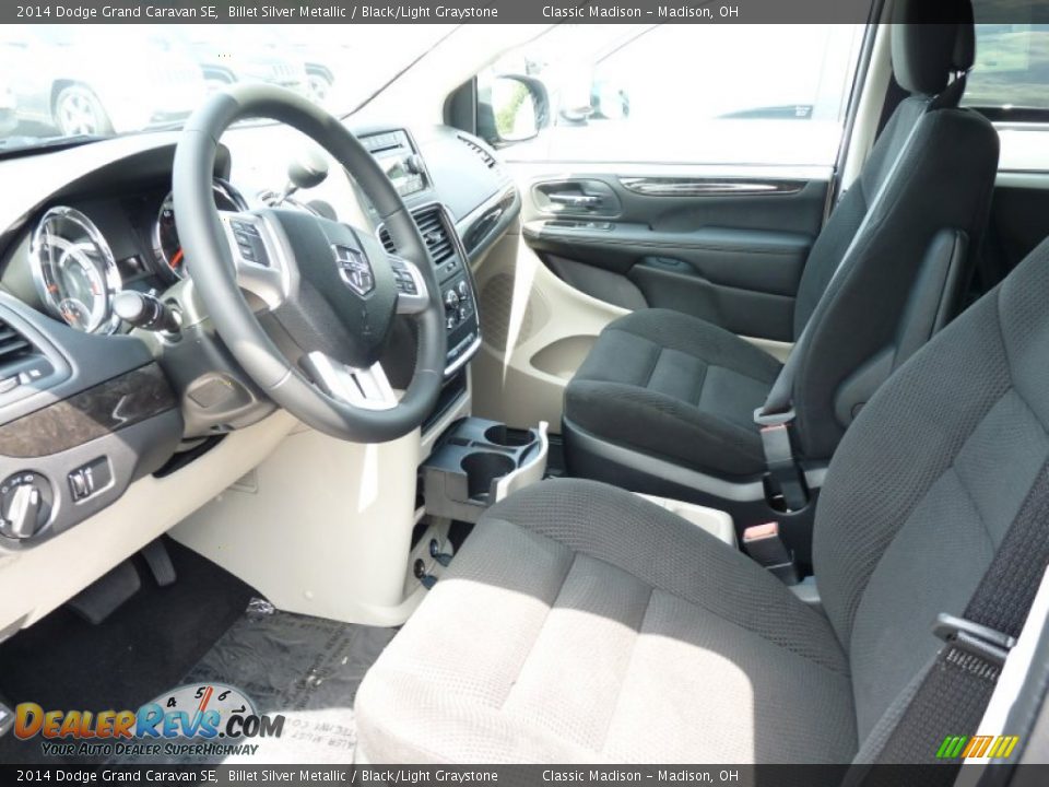 2014 Dodge Grand Caravan SE Billet Silver Metallic / Black/Light Graystone Photo #4