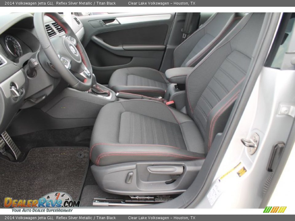 Titan Black Interior - 2014 Volkswagen Jetta GLI Photo #10