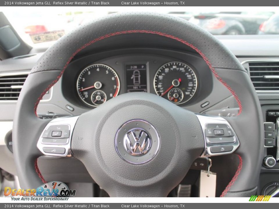 2014 Volkswagen Jetta GLI Steering Wheel Photo #17