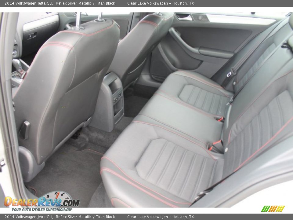 Rear Seat of 2014 Volkswagen Jetta GLI Photo #22