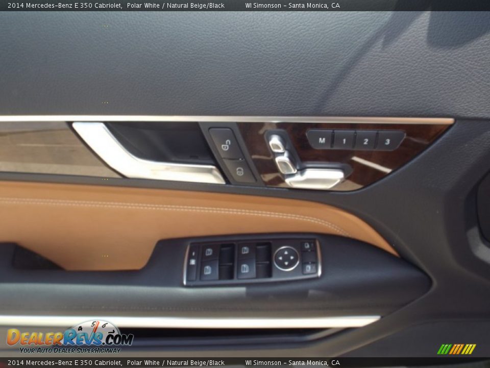 2014 Mercedes-Benz E 350 Cabriolet Polar White / Natural Beige/Black Photo #4