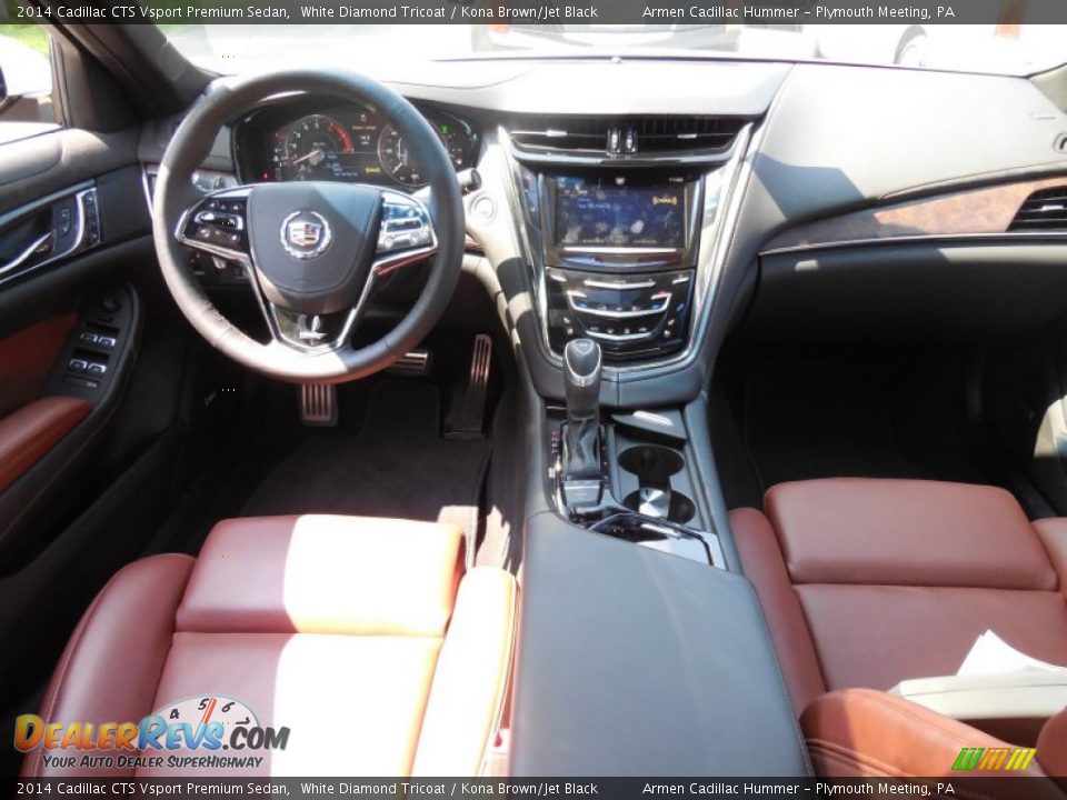 Dashboard of 2014 Cadillac CTS Vsport Premium Sedan Photo #10