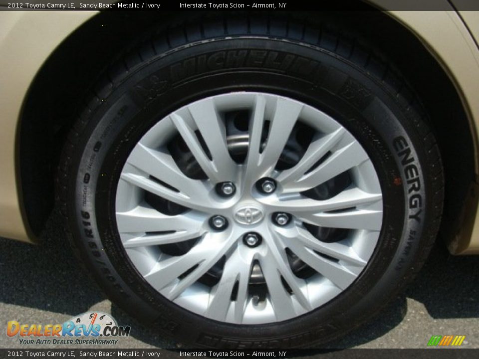 2012 Toyota Camry LE Sandy Beach Metallic / Ivory Photo #20