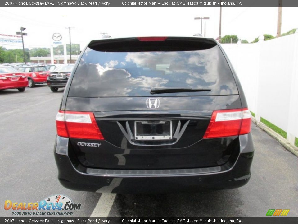 2007 Honda Odyssey EX-L Nighthawk Black Pearl / Ivory Photo #5