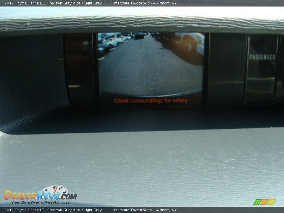 2012 Toyota Sienna LE Predawn Gray Mica / Light Gray Photo #14