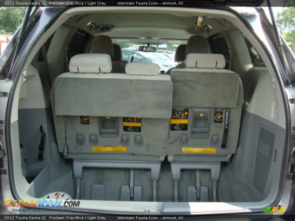 2012 Toyota Sienna LE Predawn Gray Mica / Light Gray Photo #16