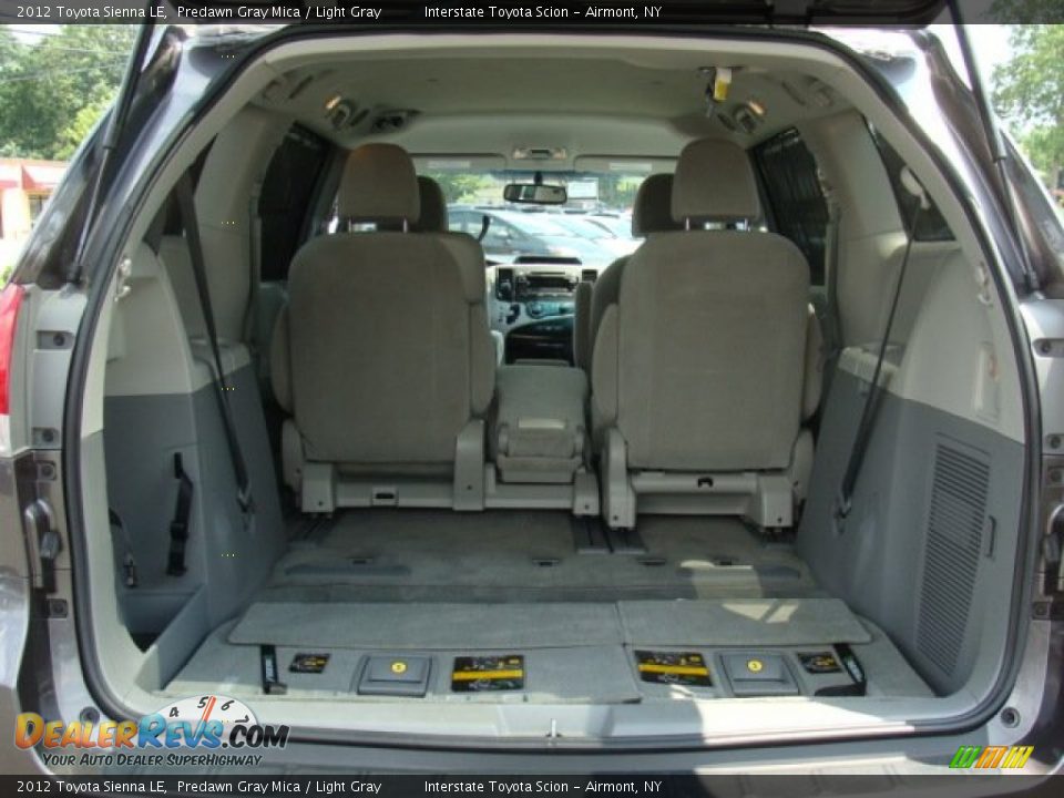 2012 Toyota Sienna LE Predawn Gray Mica / Light Gray Photo #17
