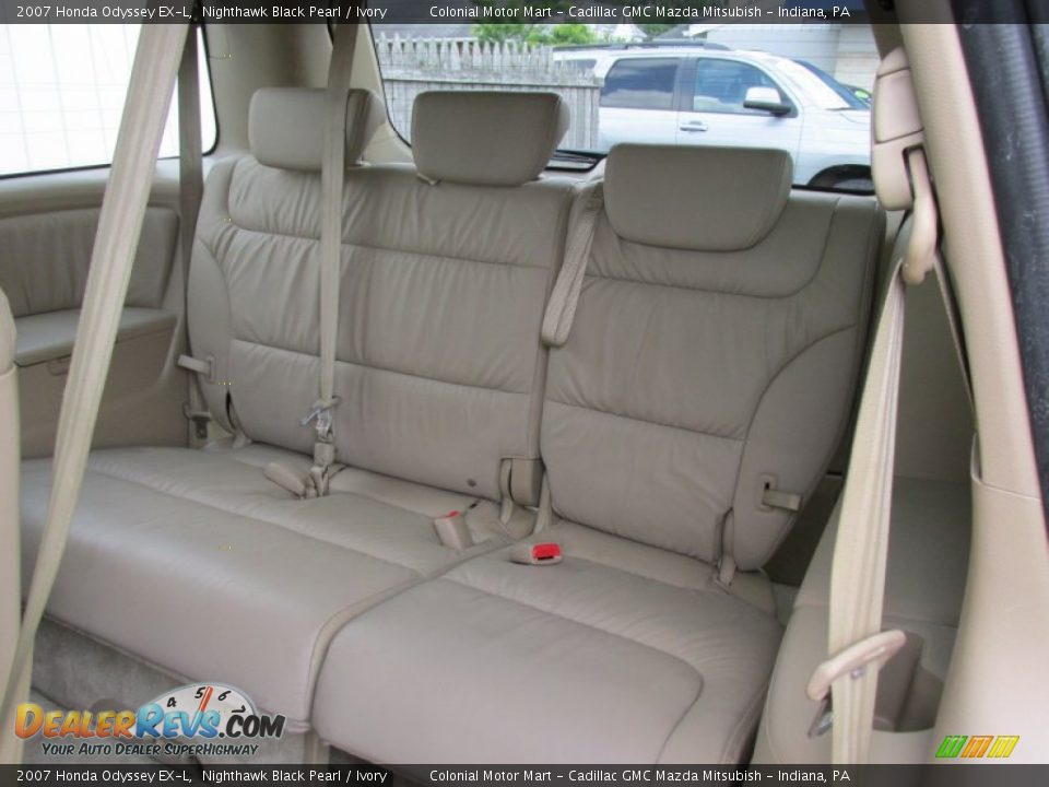 2007 Honda Odyssey EX-L Nighthawk Black Pearl / Ivory Photo #14
