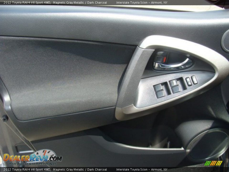 2012 Toyota RAV4 V6 Sport 4WD Magnetic Gray Metallic / Dark Charcoal Photo #7
