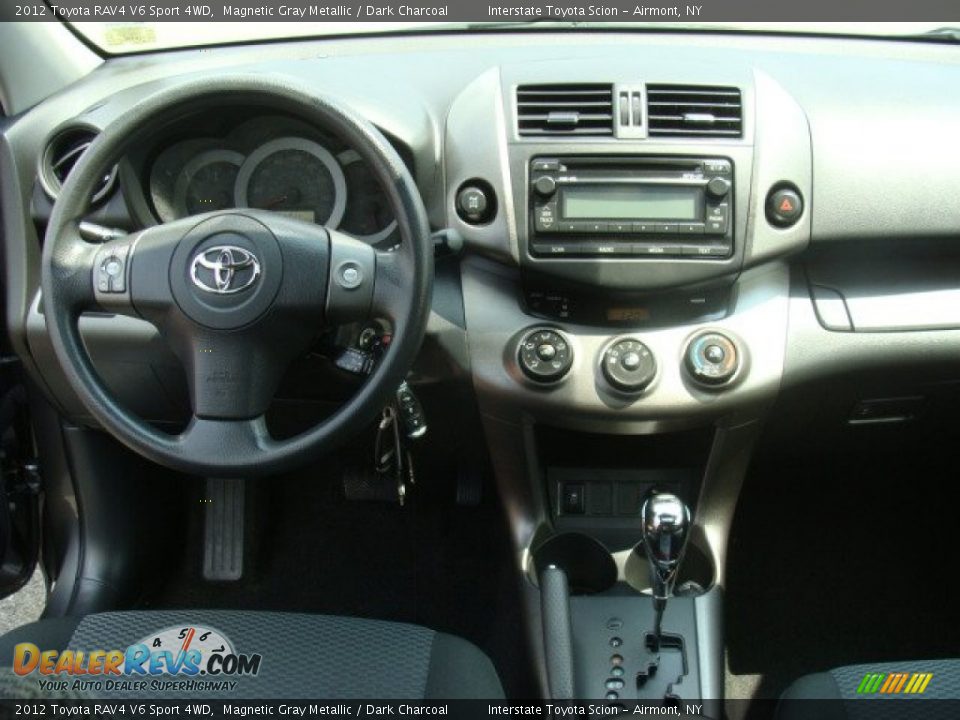 2012 Toyota RAV4 V6 Sport 4WD Magnetic Gray Metallic / Dark Charcoal Photo #11