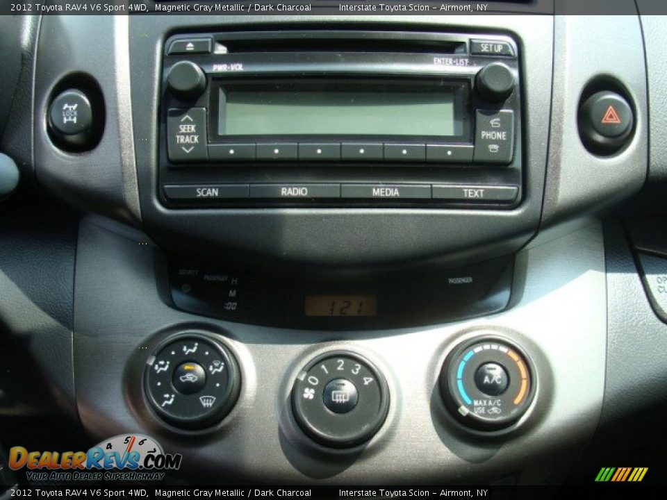 2012 Toyota RAV4 V6 Sport 4WD Magnetic Gray Metallic / Dark Charcoal Photo #14
