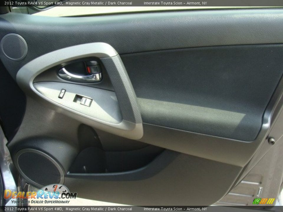 2012 Toyota RAV4 V6 Sport 4WD Magnetic Gray Metallic / Dark Charcoal Photo #19