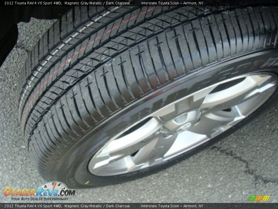 2012 Toyota RAV4 V6 Sport 4WD Magnetic Gray Metallic / Dark Charcoal Photo #22