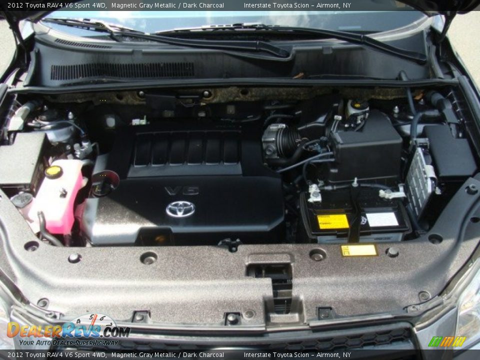 2012 Toyota RAV4 V6 Sport 4WD Magnetic Gray Metallic / Dark Charcoal Photo #23