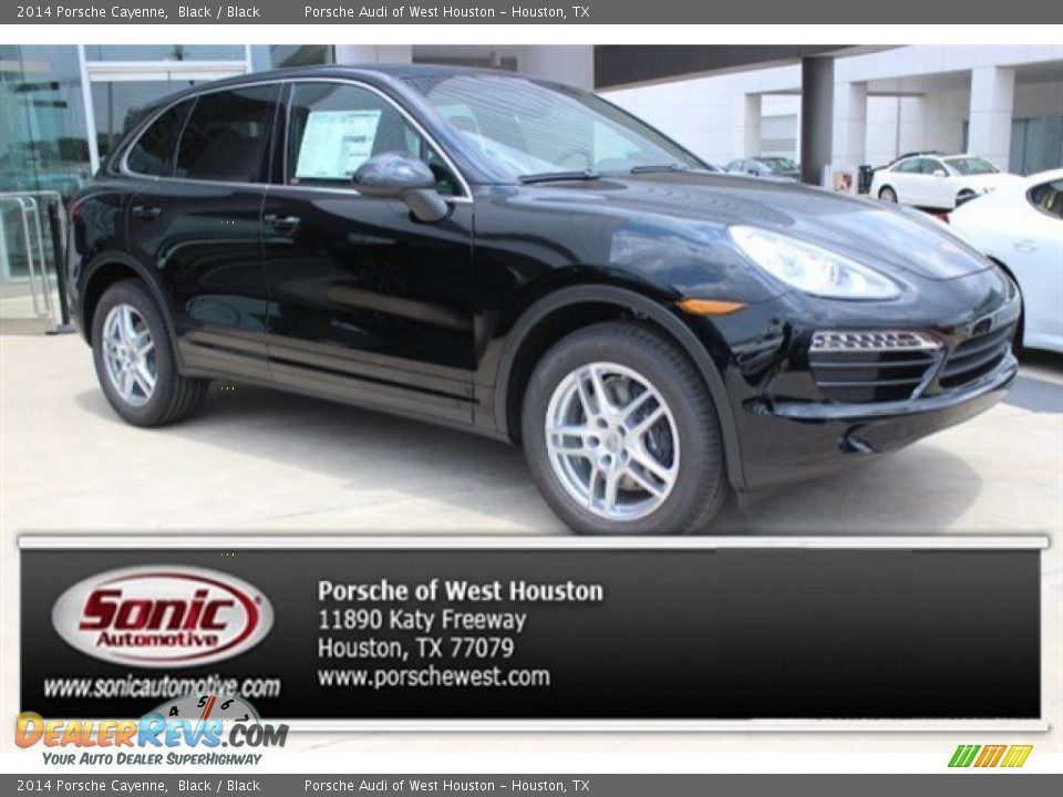 2014 Porsche Cayenne Black / Black Photo #1
