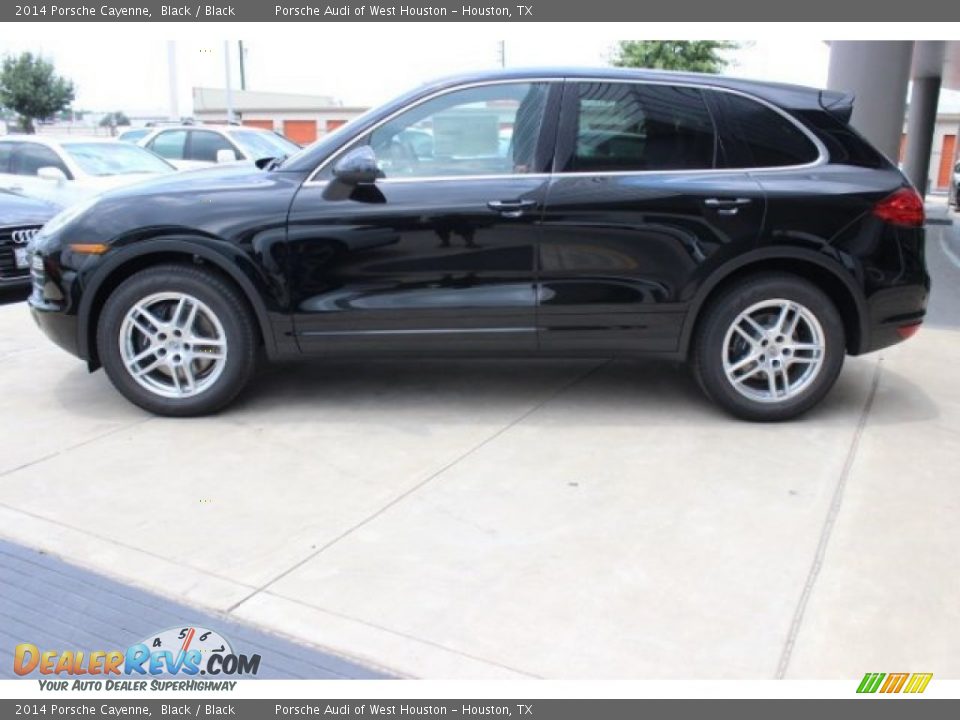 2014 Porsche Cayenne Black / Black Photo #4
