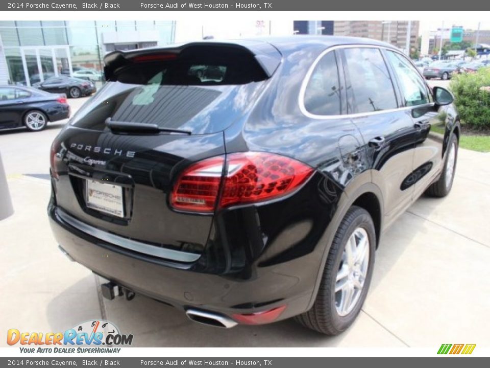 2014 Porsche Cayenne Black / Black Photo #7