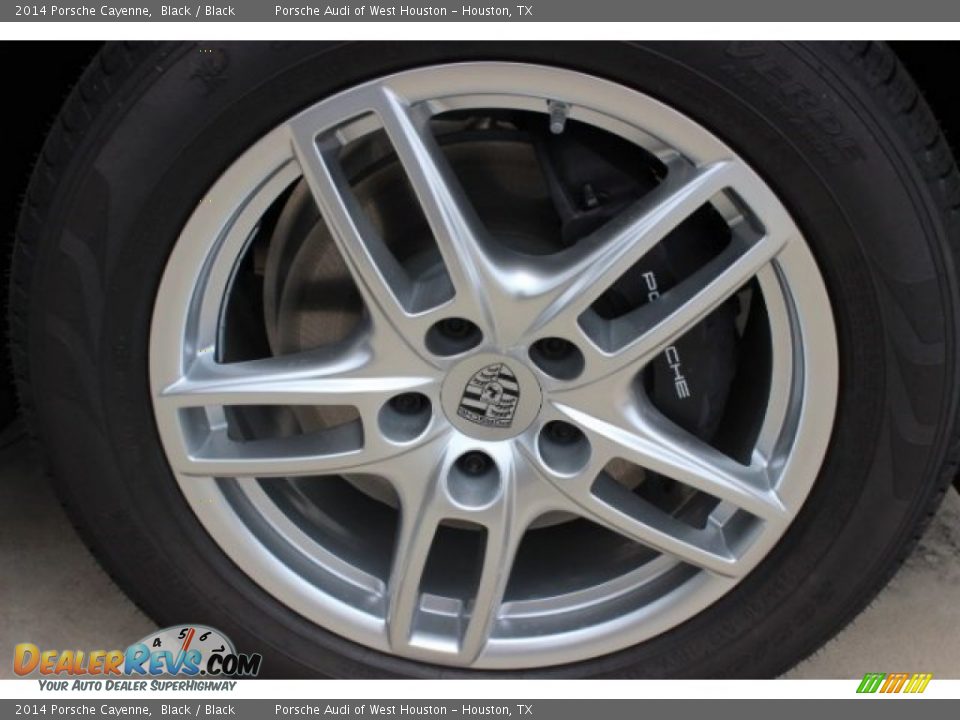 2014 Porsche Cayenne Black / Black Photo #9