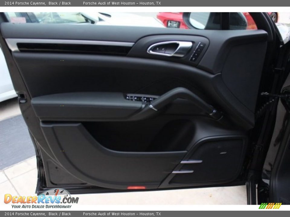 2014 Porsche Cayenne Black / Black Photo #10