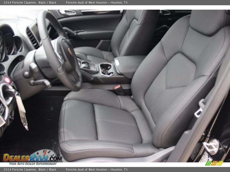 2014 Porsche Cayenne Black / Black Photo #12