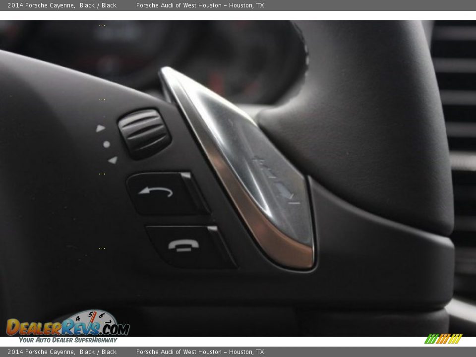 2014 Porsche Cayenne Black / Black Photo #24