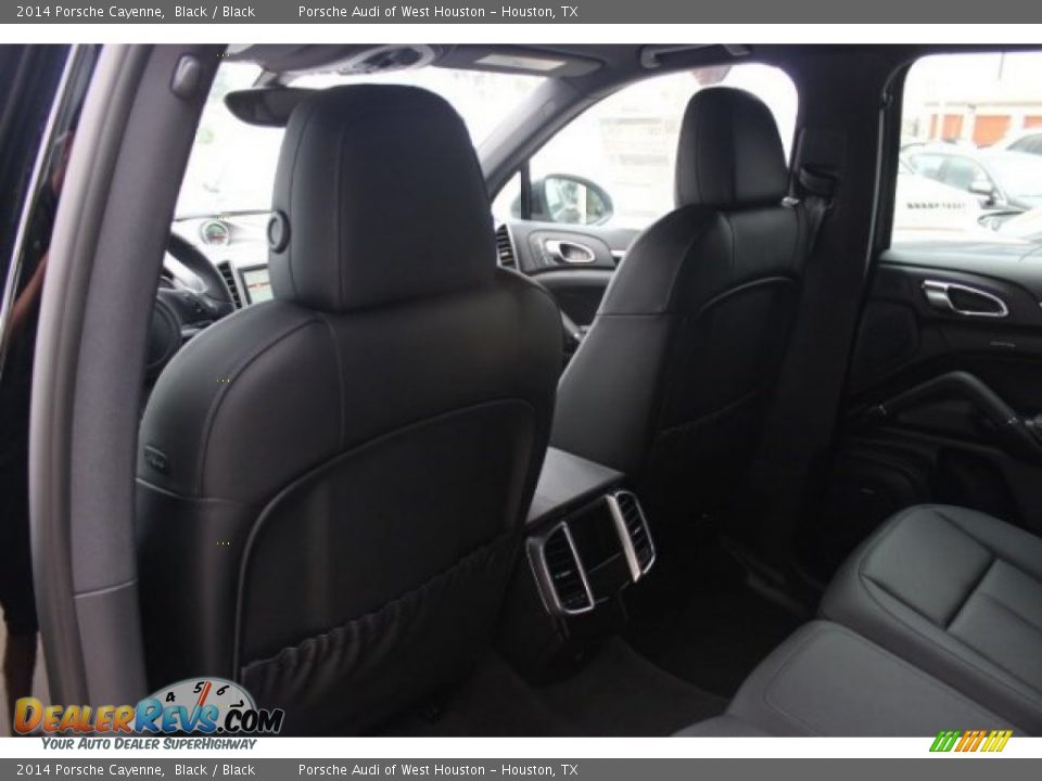 2014 Porsche Cayenne Black / Black Photo #26