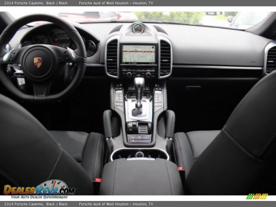 2014 Porsche Cayenne Black / Black Photo #28