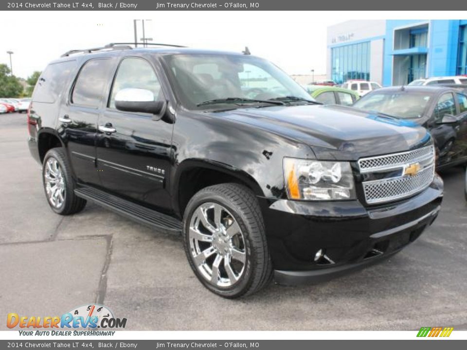 2014 Chevrolet Tahoe LT 4x4 Black / Ebony Photo #2