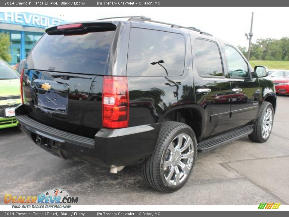 2014 Chevrolet Tahoe LT 4x4 Black / Ebony Photo #3