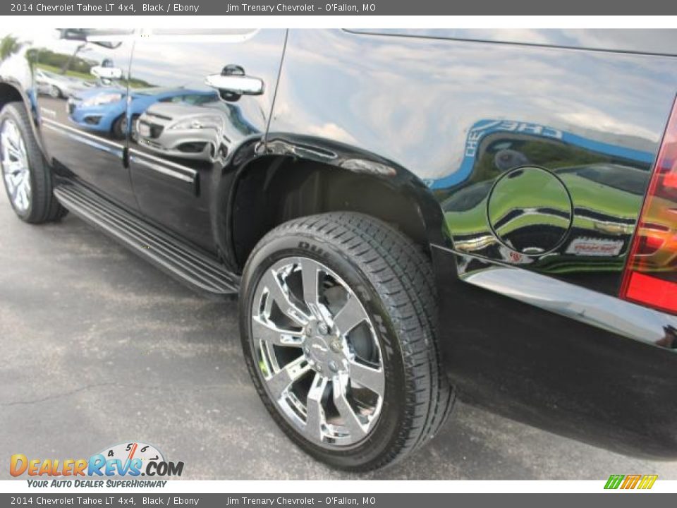 2014 Chevrolet Tahoe LT 4x4 Black / Ebony Photo #4