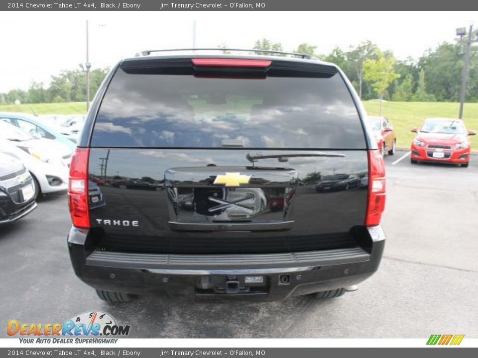 2014 Chevrolet Tahoe LT 4x4 Black / Ebony Photo #6