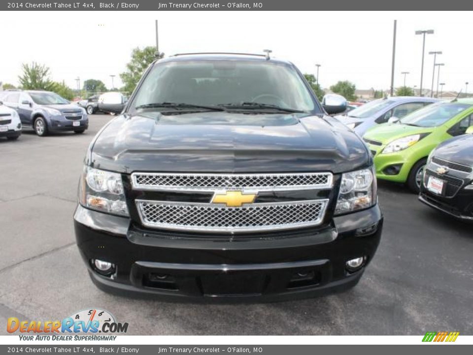 2014 Chevrolet Tahoe LT 4x4 Black / Ebony Photo #8