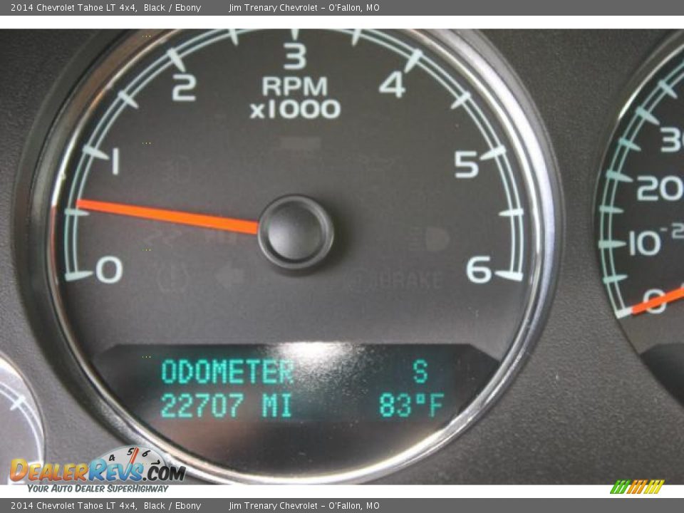2014 Chevrolet Tahoe LT 4x4 Black / Ebony Photo #14