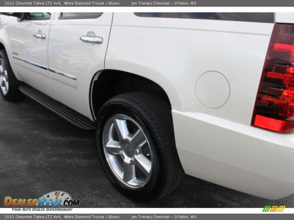 2013 Chevrolet Tahoe LTZ 4x4 White Diamond Tricoat / Ebony Photo #4