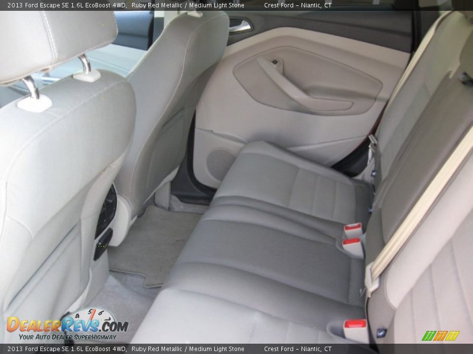2013 Ford Escape SE 1.6L EcoBoost 4WD Ruby Red Metallic / Medium Light Stone Photo #13