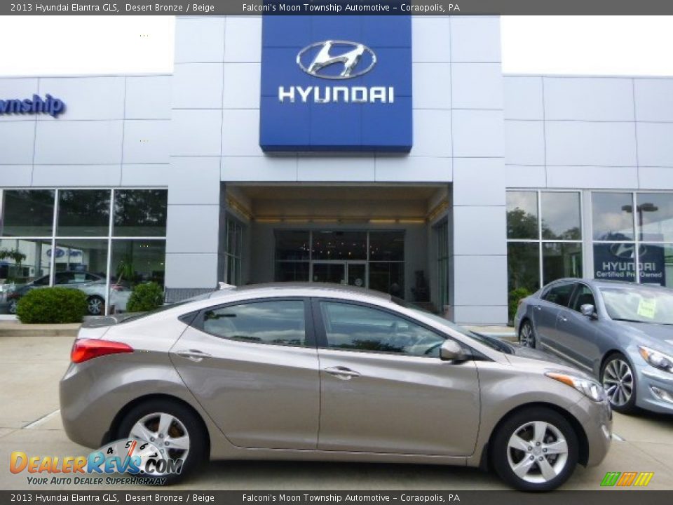 2013 Hyundai Elantra GLS Desert Bronze / Beige Photo #1