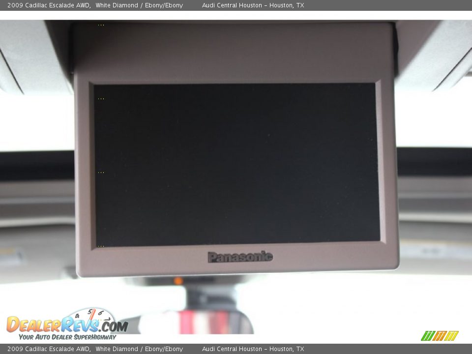 2009 Cadillac Escalade AWD White Diamond / Ebony/Ebony Photo #33