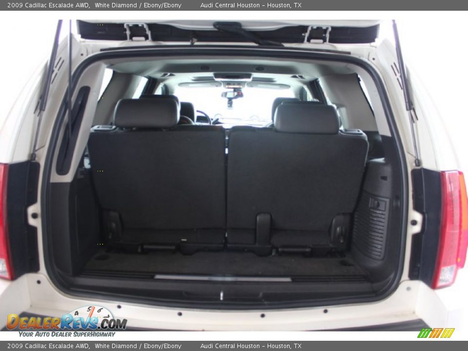 2009 Cadillac Escalade AWD White Diamond / Ebony/Ebony Photo #36