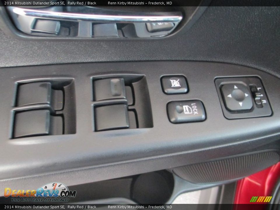 2014 Mitsubishi Outlander Sport SE Rally Red / Black Photo #9