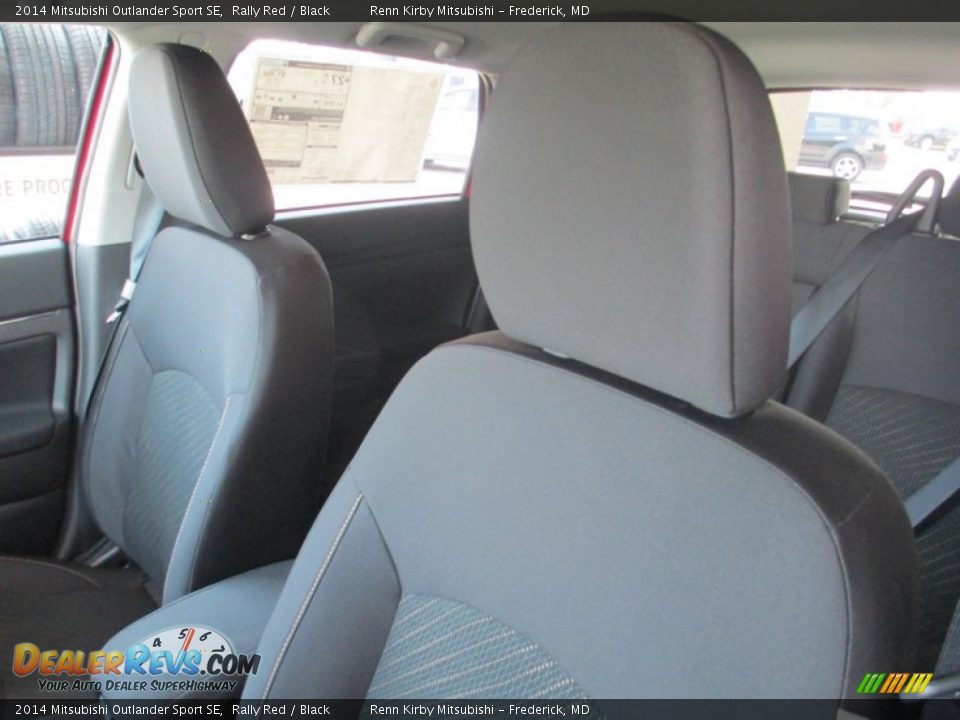2014 Mitsubishi Outlander Sport SE Rally Red / Black Photo #10
