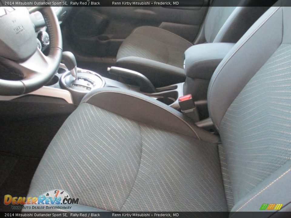 2014 Mitsubishi Outlander Sport SE Rally Red / Black Photo #11