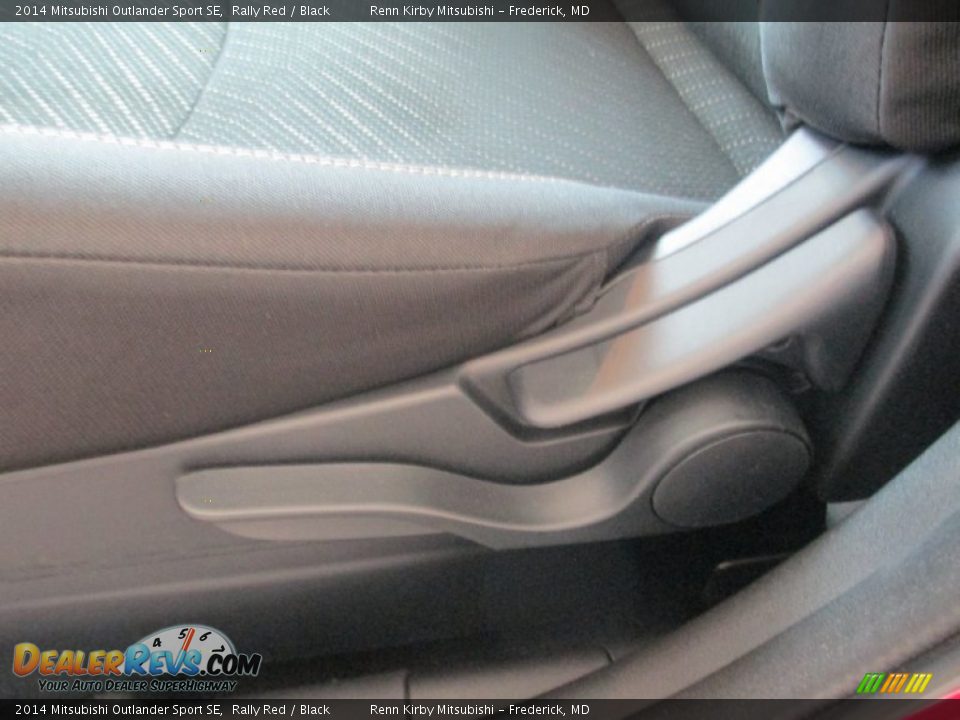 2014 Mitsubishi Outlander Sport SE Rally Red / Black Photo #13