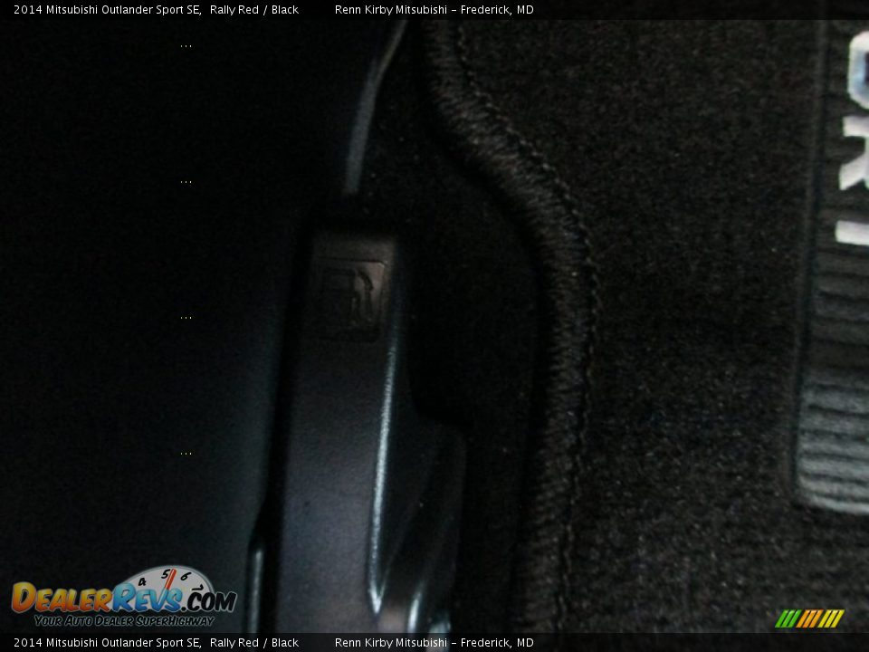 2014 Mitsubishi Outlander Sport SE Rally Red / Black Photo #14
