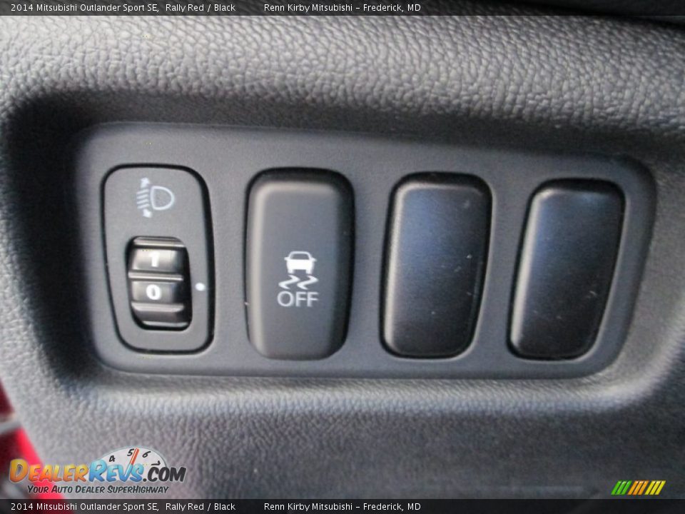 2014 Mitsubishi Outlander Sport SE Rally Red / Black Photo #15