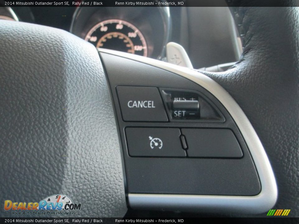 2014 Mitsubishi Outlander Sport SE Rally Red / Black Photo #19