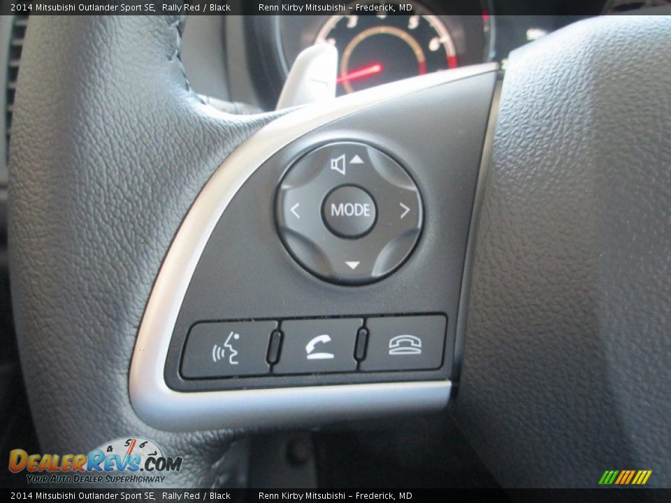 2014 Mitsubishi Outlander Sport SE Rally Red / Black Photo #20