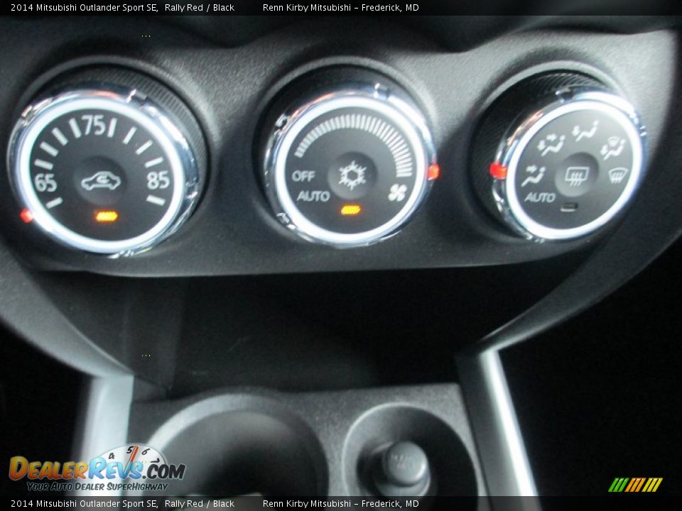 2014 Mitsubishi Outlander Sport SE Rally Red / Black Photo #24