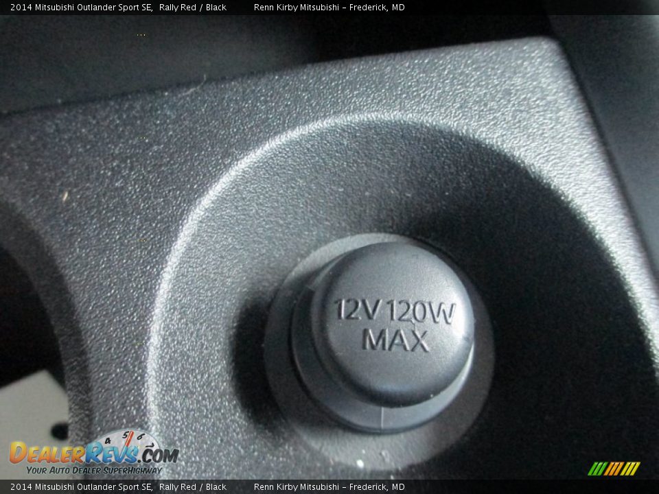 2014 Mitsubishi Outlander Sport SE Rally Red / Black Photo #26